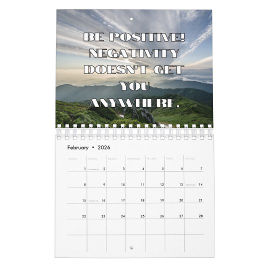 Inspirerend Citaten de Kalender van de Muur van he (Feb 2026)