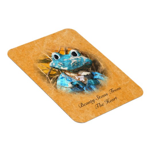 Inspirerend citaten die je mooi kikkerprins bent magneet (Rechterzijde)