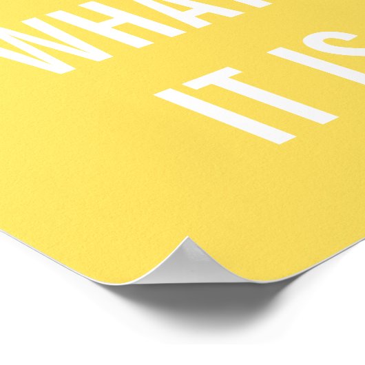 Inspirerend citaten Geel Witte Leven Citaten 8x10 Poster (Hoek)