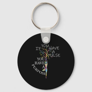 Inspirerend citaten Grafisch Motivatie Yoga Gif Sleutelhanger