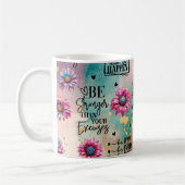 Inspirerend citaten Keramische Mok (Links)