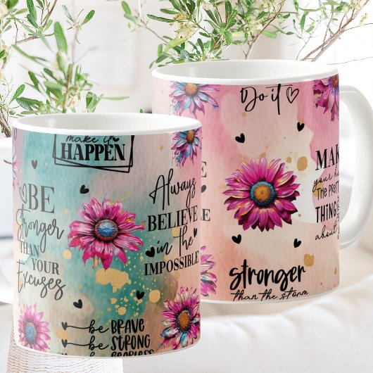 Inspirerend citaten Keramische Mok