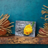 Inspirerend citaten Plaque tabletop Plaque met Eas Fotoplaat (Zijkant)