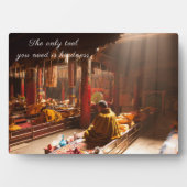 Inspirerend citaten Plaque tabletop Plaque met Eas Fotoplaat (voorkant)