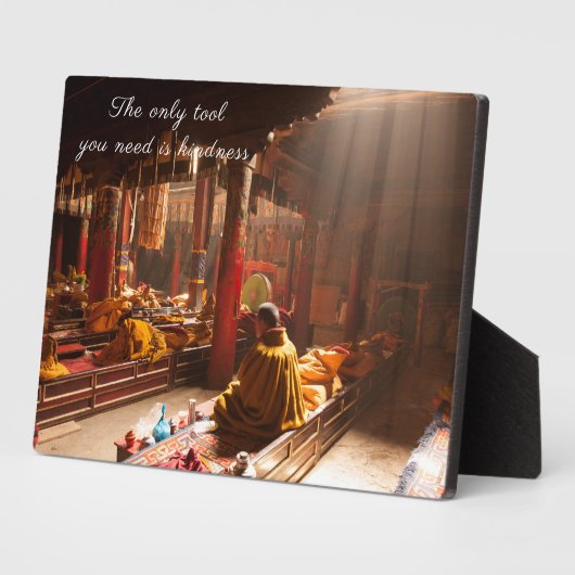 Inspirerend citaten Plaque tabletop Plaque met Eas Fotoplaat (Zijkant)