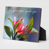Inspirerend citaten Plaque tabletop Plaque met Eas Fotoplaat (Zijkant)