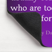 Inspirerend citaten Thoreau:Succes Muismat (Hoek)