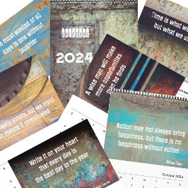 Inspirerend citaten urban grunge steampunk kalender