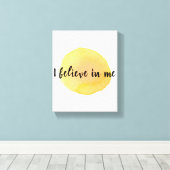 Inspirerend citaten voor sterke mensen voor succes canvas afdruk (Insitu (Houten vloer))