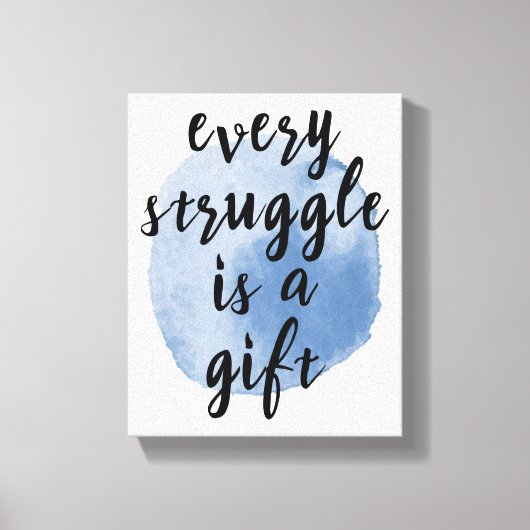 Inspirerend citaten voor zelfliefde canvas afdruk (Voorkant)