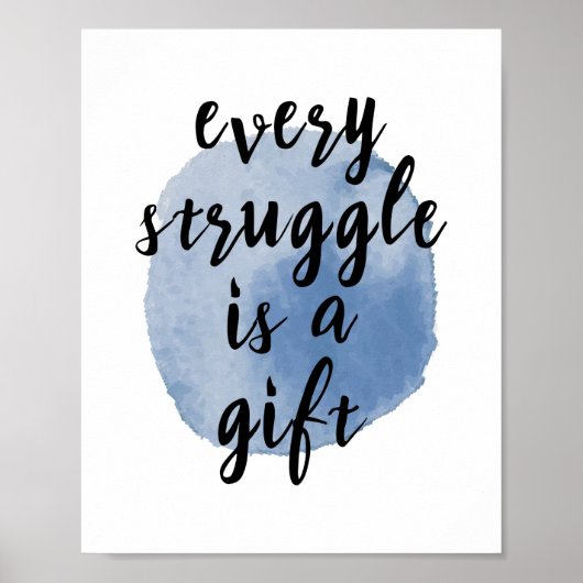 Inspirerend citaten voor zelfliefde poster (Voorkant)