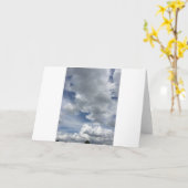Inspirerend Cloudscape Kaart (Gele Bloem)