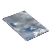 Inspirerend Cloudscape Notitieboek (Rechterzijde)