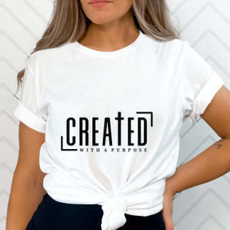 Inspirerend Creëer met een doelpositief T-shirt
