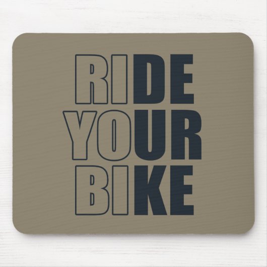 inspirerend cycluscitaten muismat (Voorkant)