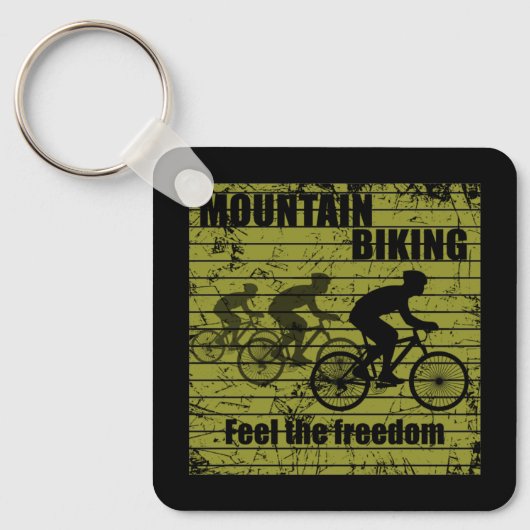 inspirerend cycluscitaten sleutelhanger (Voorkant)