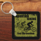 inspirerend cycluscitaten sleutelhanger (Voorkant)