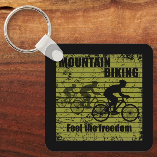 inspirerend cycluscitaten sleutelhanger (Voorkant)