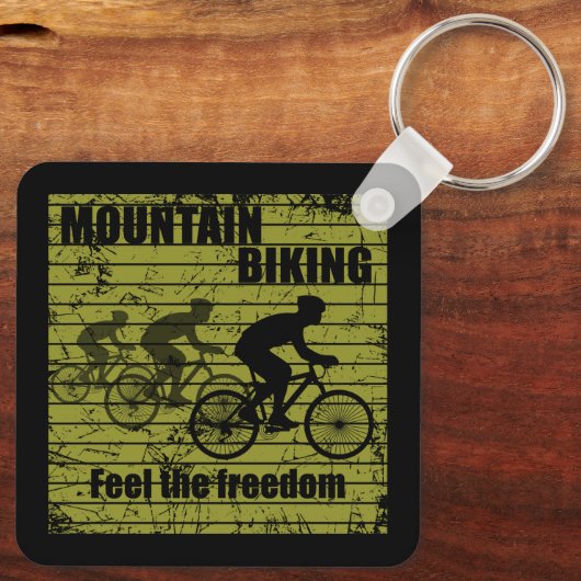 inspirerend cycluscitaten sleutelhanger (Achterkant)