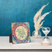  Inspirerend dankbaarheid Joyful Quote Fotoplaat (Insitu)