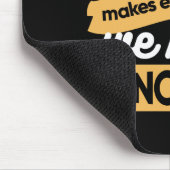 Inspirerend dankbaarheid typografie citaten muismat (Hoek)