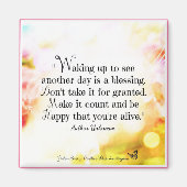 Inspirerend Dankbaarheidsmagneet Magneet (Voorkant)