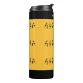 Inspirerend dans, Afrikaanse kunst Schattige Sinaa Thermosbeker (Gedraaid links)