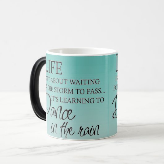 Inspirerend DANS IN DE REGEL Magische Mok (Voorkant links)