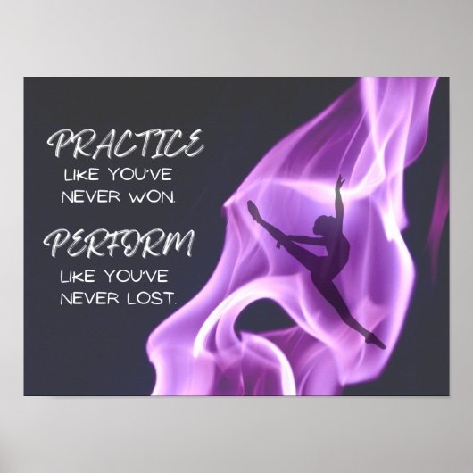 Inspirerend dans Poster reeks - Twee (Voorkant)