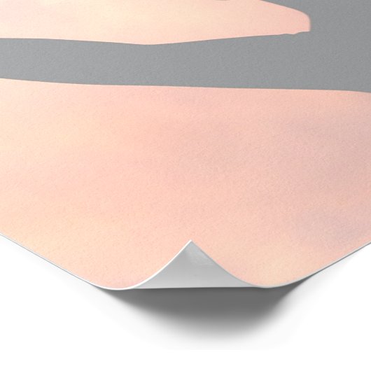 Inspirerend danscitaat 1 poster (Hoek)