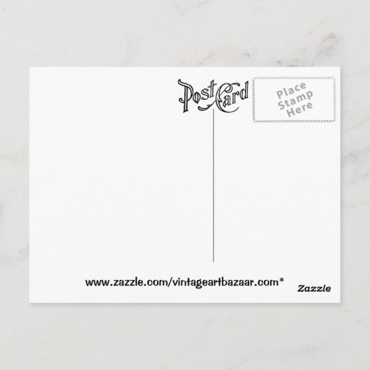 Inspirerend danseres Briefkaart (Achterkant)