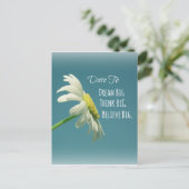 Inspirerend dare to Dream Big Quote Briefkaart (Staand voorkant)