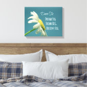 Inspirerend dare to Dream Big Quote Canvas Afdruk (Insitu (Slaapkamer))