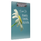 Inspirerend dare to Dream Big Quote Klembord (Rechts)