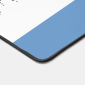 Inspirerend dat hij me waardig maakte bureaumat (Hoek)