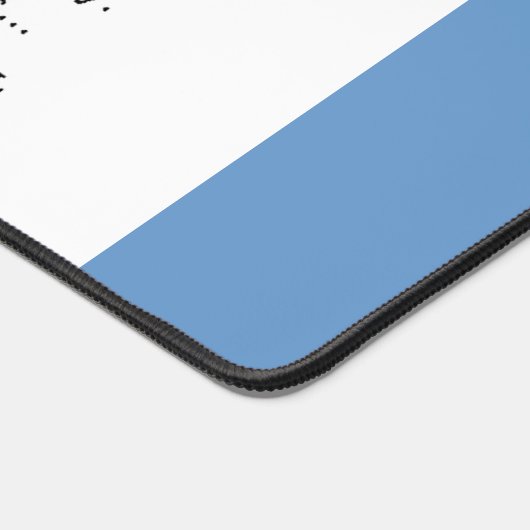 Inspirerend dat hij me waardig maakte bureaumat (Hoek)