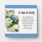 Inspirerend dat hij me waardig maakte fotoplaat (Voorkant)