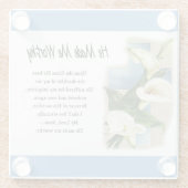 Inspirerend dat hij me waardig maakte glazen onderzetter (Achterkant)