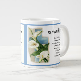Inspirerend dat hij me waardig maakte grote koffiekop