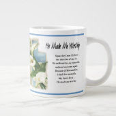 Inspirerend dat hij me waardig maakte grote koffiekop (Rechts)