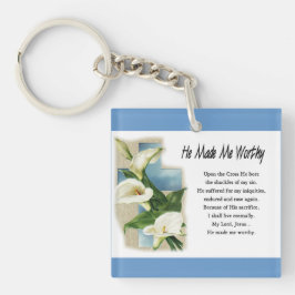 Inspirerend dat hij me waardig maakte sleutelhanger