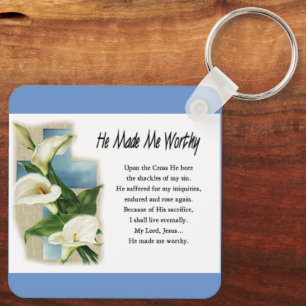 Inspirerend dat hij me waardig maakte sleutelhanger