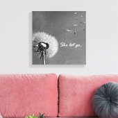 Inspirerend dat ze een prijsopgave met Dandelion l Canvas Afdruk (Insitu (Woonkamer))