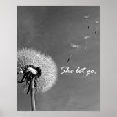Inspirerend dat ze een prijsopgave met Dandelion l Poster (Voorkant)