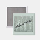 Inspirerend: De verandering van Gandhi Graffiti Magneet (Voorkant / Achterkant)