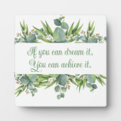 Inspirerend decoratieve kunstplak fotoplaat (Voorkant)