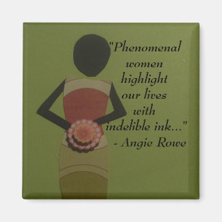 Inspirerend decoratieve magneet