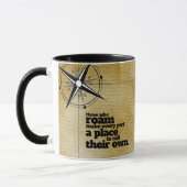 Inspirerend degenen die roamen ... mok (Links)