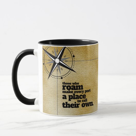 Inspirerend degenen die roamen ... mok (Links)