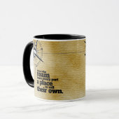 Inspirerend degenen die roamen ... mok (Voorkant links)